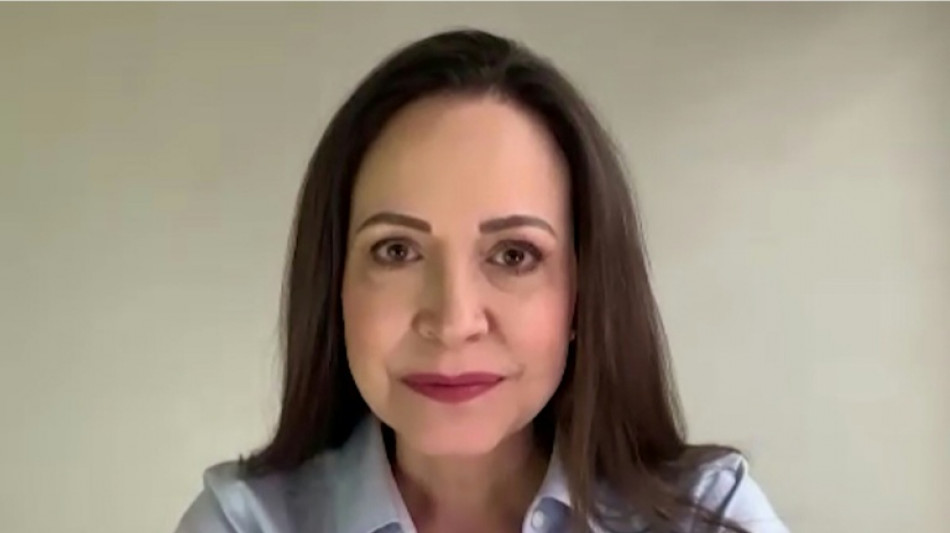 Opositora venezuelana Mar&iacute;a Corina Machado ganha o Pr&ecirc;mio Nobel da Paz