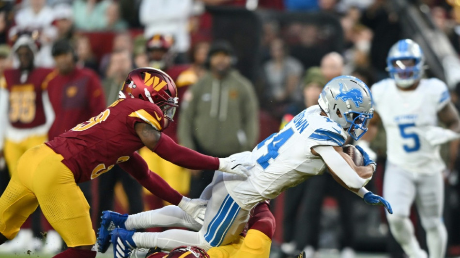 St. Brown bei Lions-Sieg mit Touchdown - und Trump-Einlage