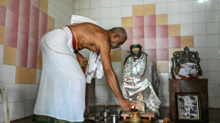 Pri&egrave;res pour le colistier de Trump dans un village en Inde