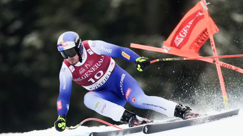 Sci: cdm; Paris 3/o nella prova di discesa libera in Val Gardena