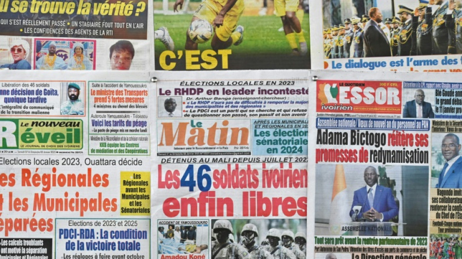 Au lendemain de leur gr&acirc;ce par le Mali, 46 soldats ivoiriens retournent dans leur pays