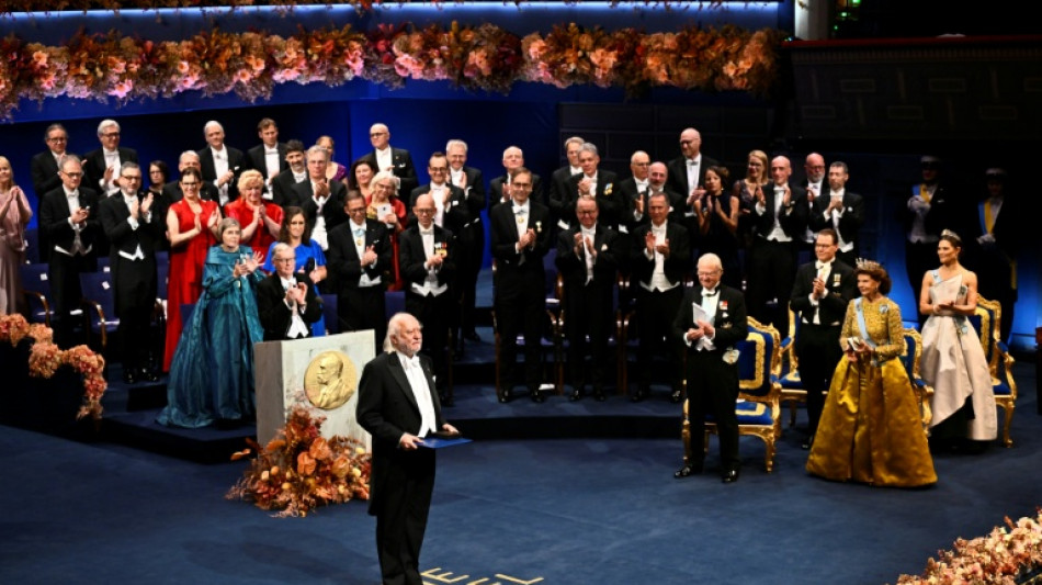 Nobelpreise f&uuml;r Literatur und Wissenschaften in Stockholm verliehen