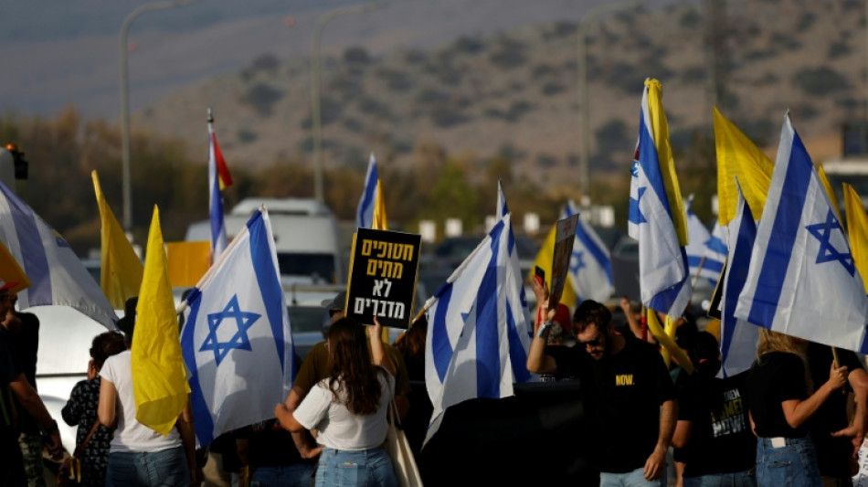Manifestantes exigem em Israel acordo sobre reféns em Gaza