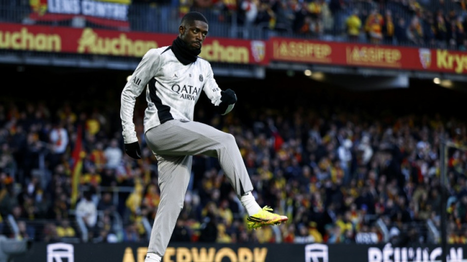 PSG's Dembele has treatment for leg issue before Champions League final
