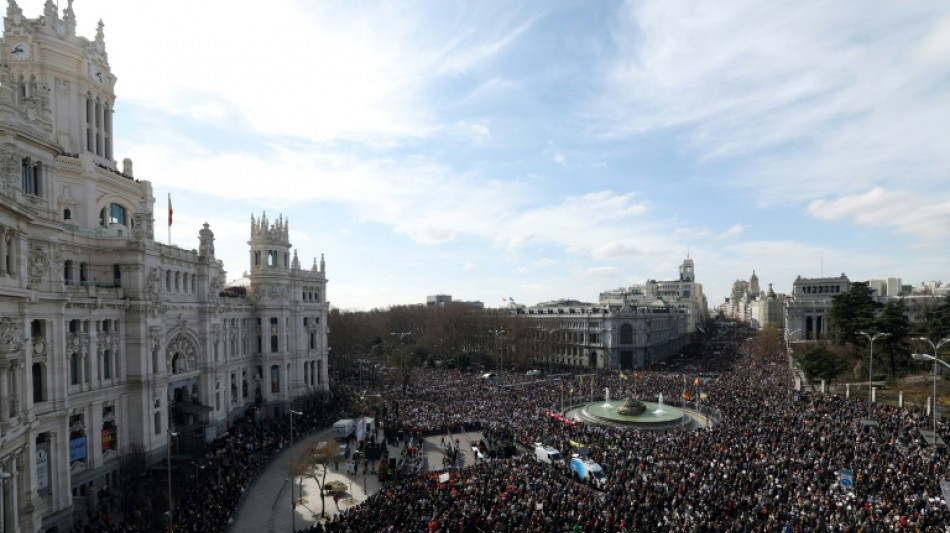 Erneute Massenkundgebung f&uuml;r bessere Gesundheitsversorgung in Madrid