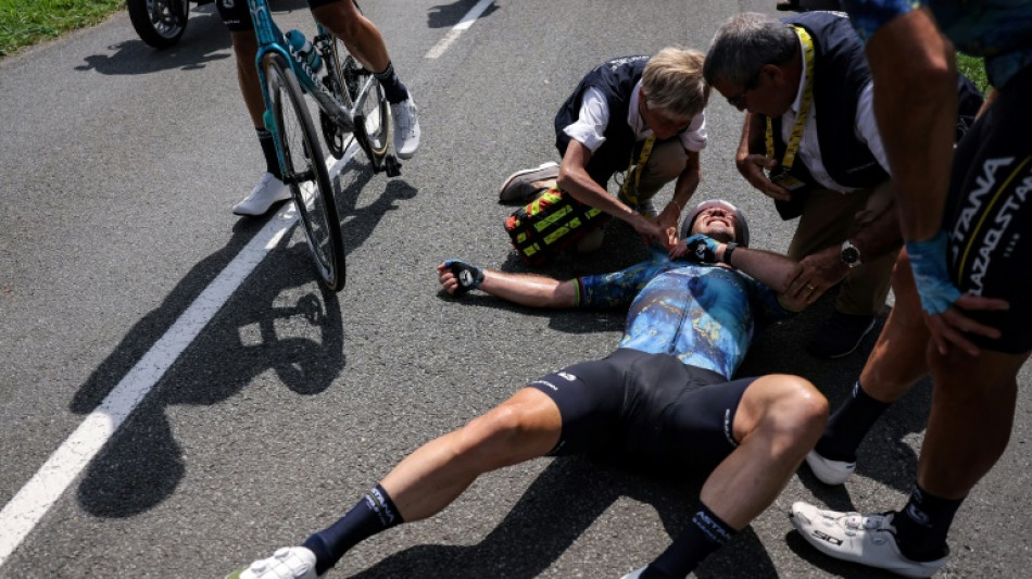 Tour de France peloton shocked Cavendish crashes out