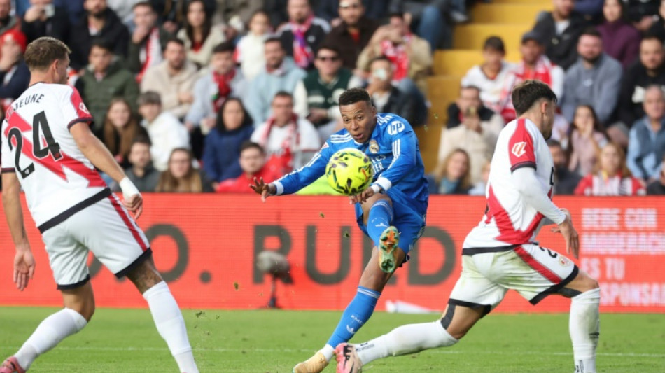 Espagne: Mbapp&eacute; et le Real Madrid frein&eacute;s par le Rayo Vallecano
