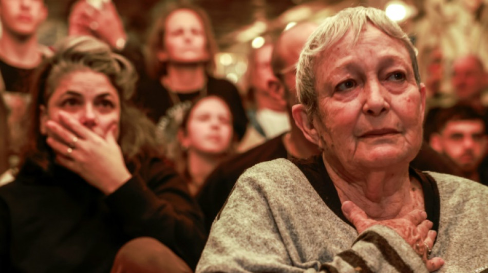 A Tel-Aviv, le choc face aux visages &eacute;maci&eacute;s des otages lib&eacute;r&eacute;s