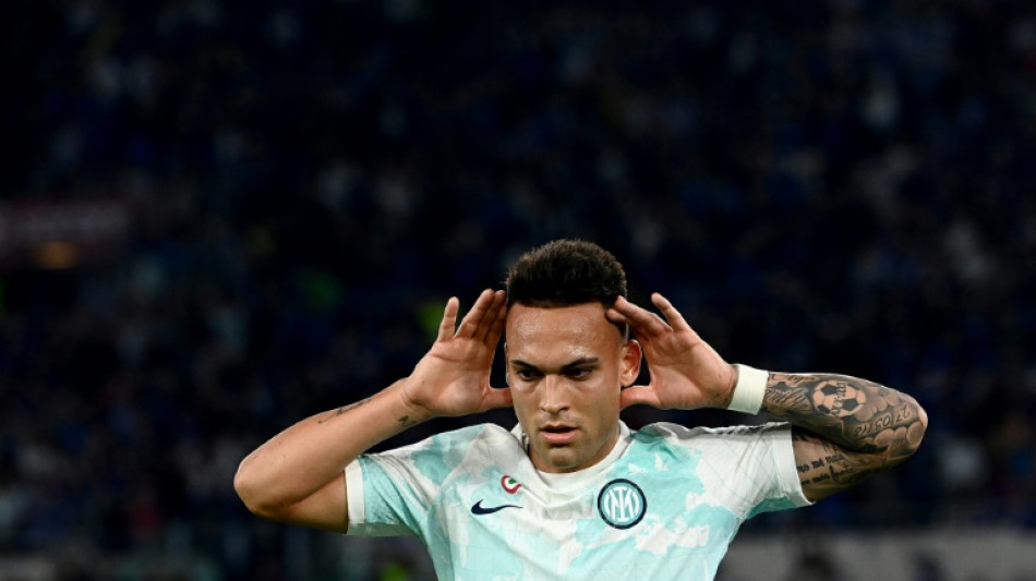 Martinez double secures Italian Cup for Inter